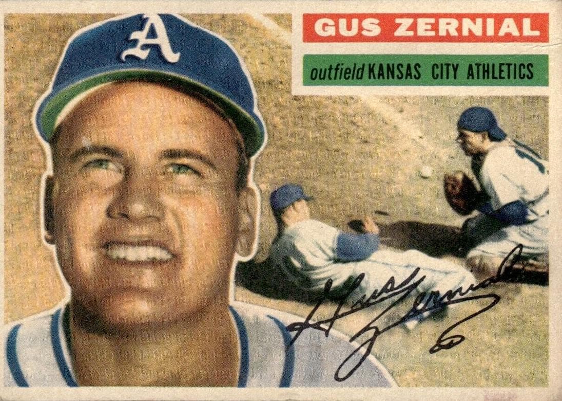 Gus Zernial 1956 topps