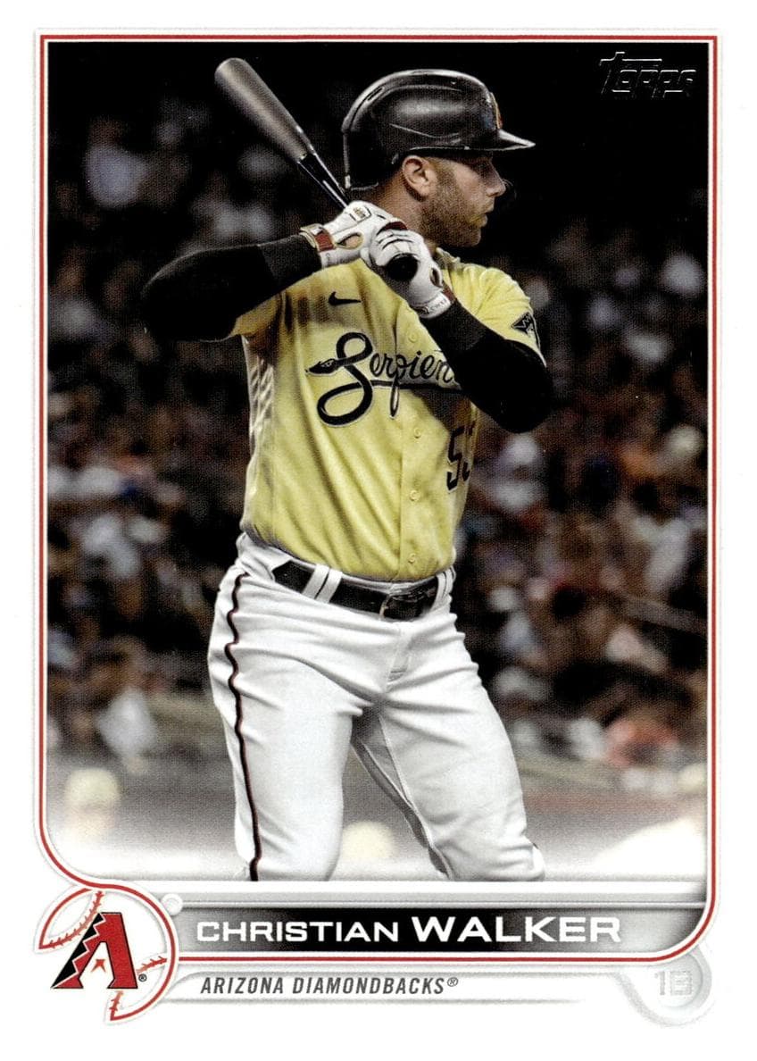 Christian Walker 2022 topps Topps