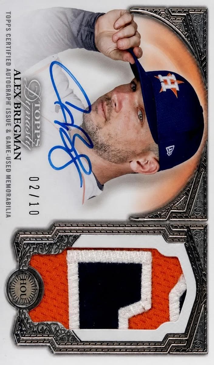 Alex Bregman 2023 topps Topps Dynasty
