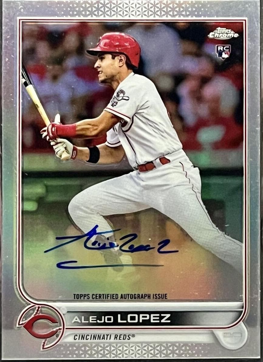 Alejo Lopez trading card