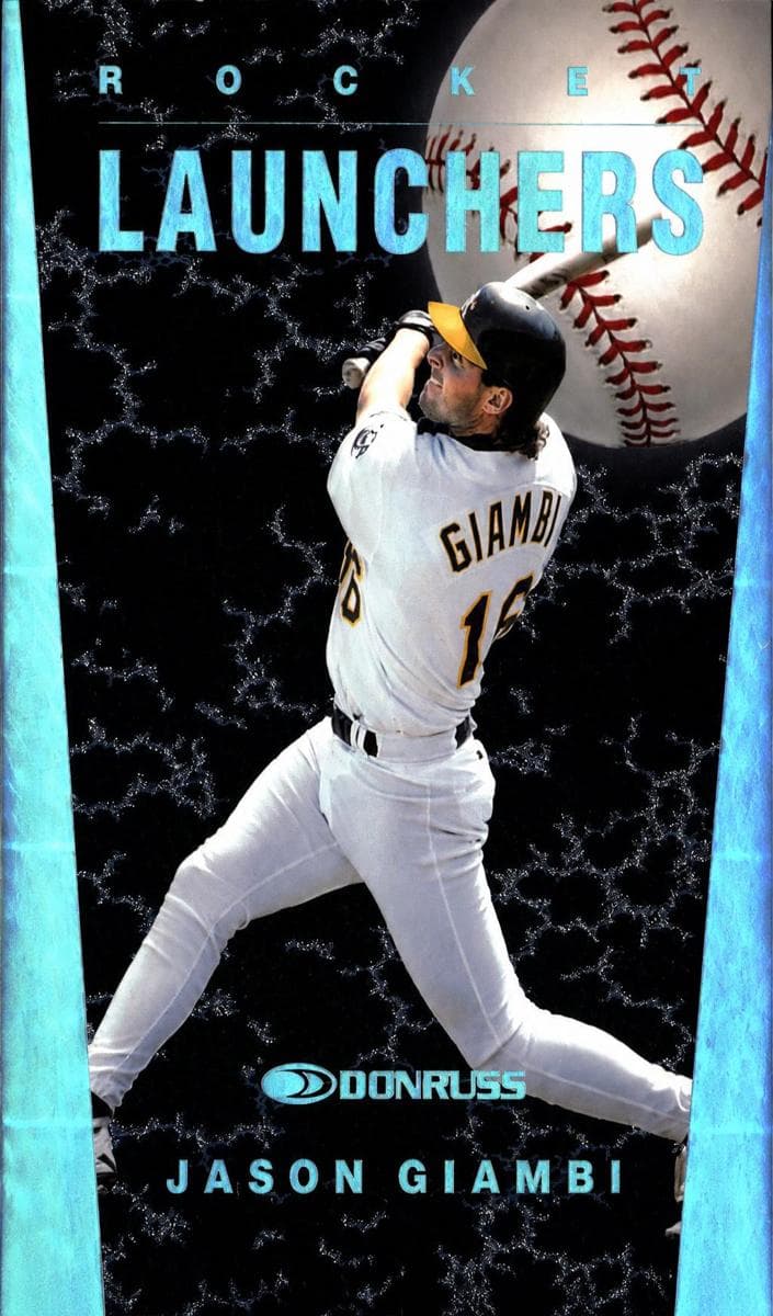 Jason Giambi 1997 panini Donruss