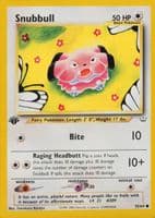 Snubbull trading card
