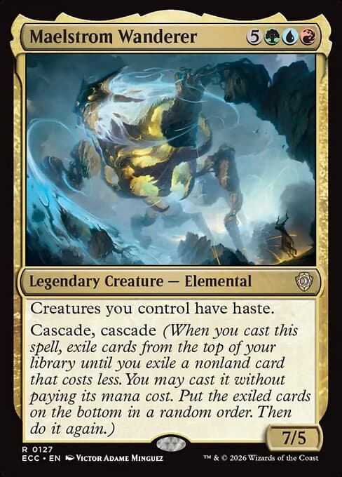 Maelstrom Wanderer 2026 Magic: The Gathering Lorwyn Eclipsed Commander