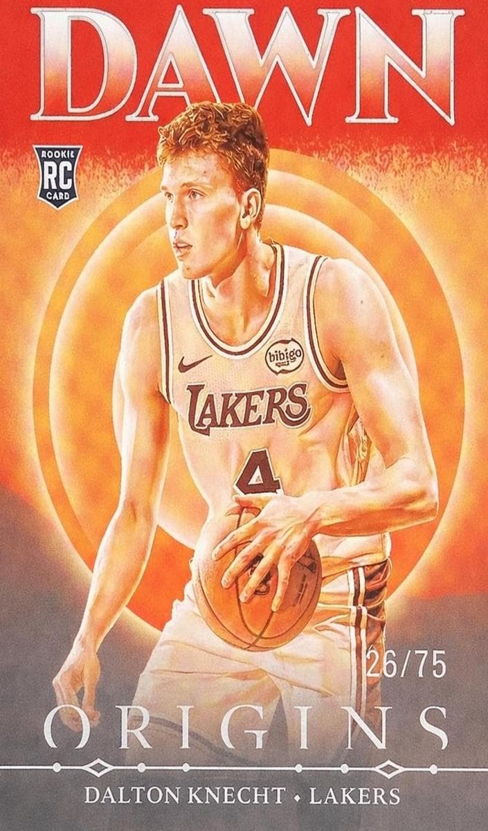 Dalton Knecht 2024 panini Panini Origins