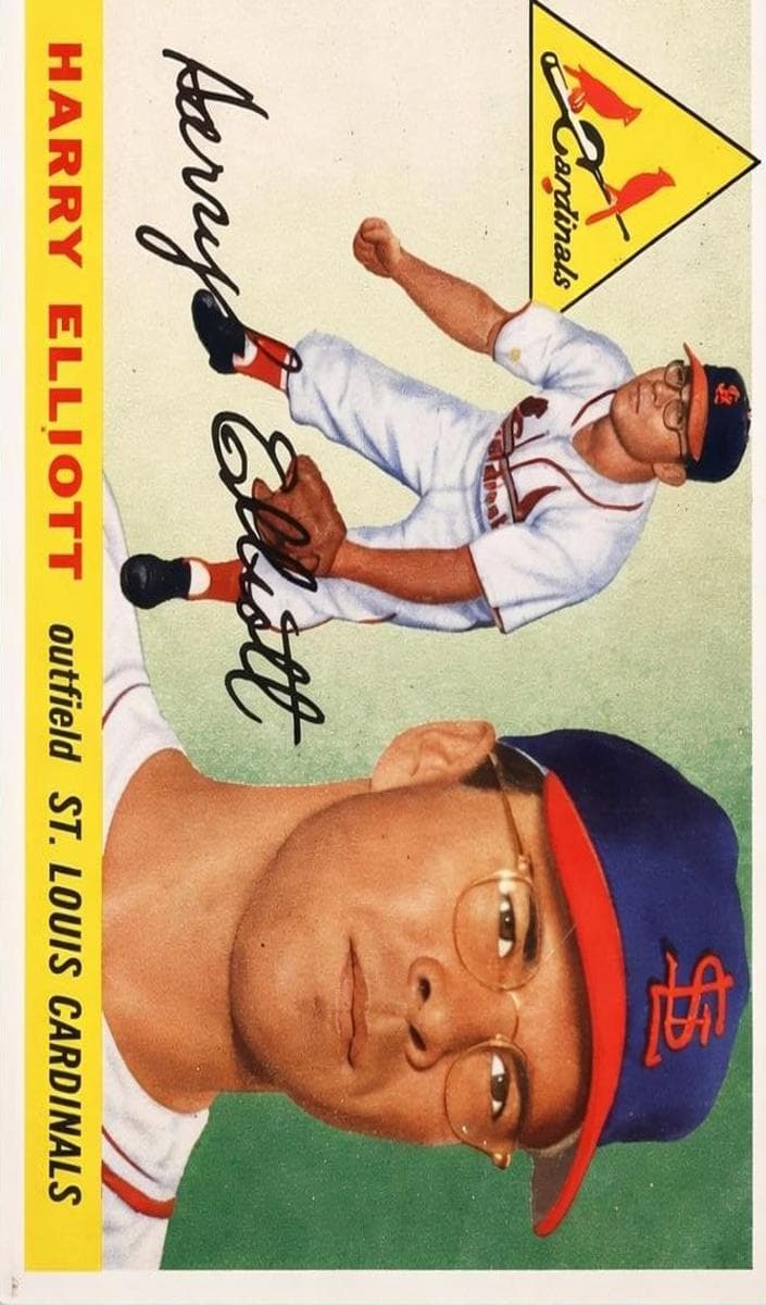 Harry Elliott 1955 topps