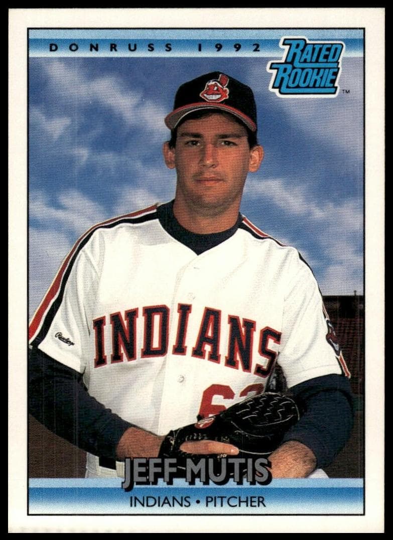Jeff Mutis 1992 panini Donruss