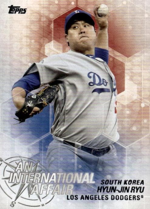 Hyun-Jin Ryu 2018 topps Topps Update