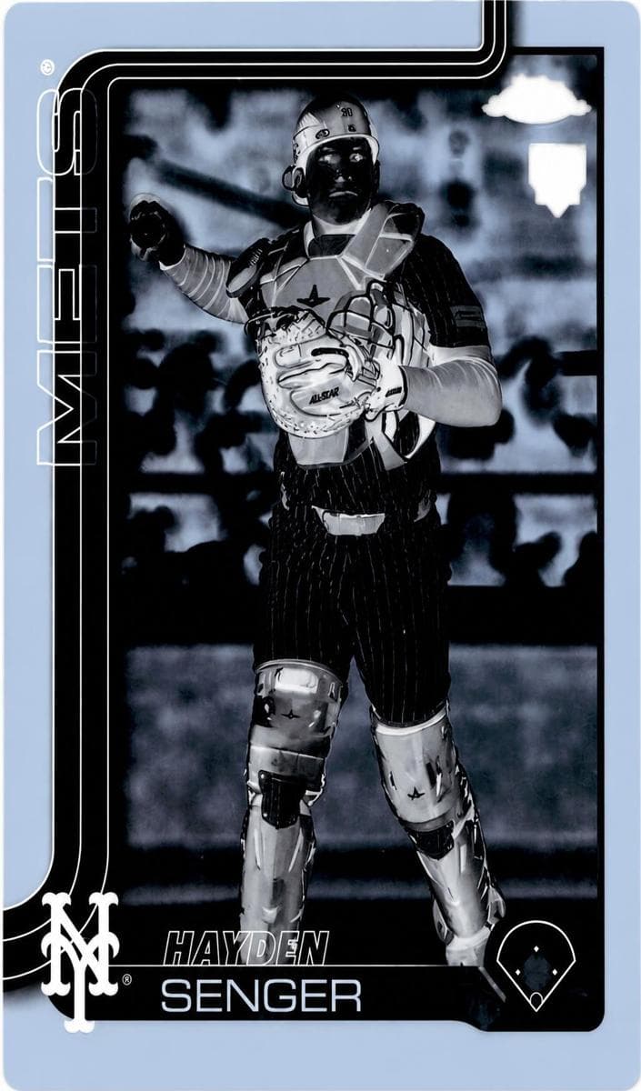 Hayden Senger 2025 topps Topps Chrome Update