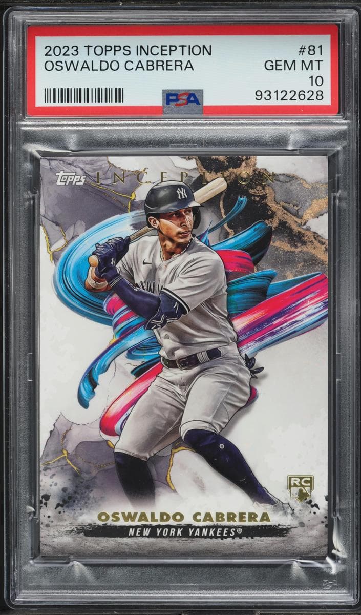 Oswaldo Cabrera 2023 topps