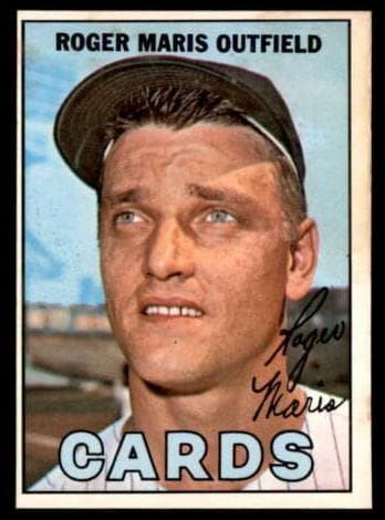 Roger Maris 1967 topps O-Pee-Chee