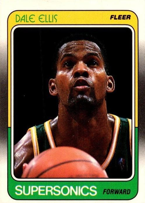 Dale Ellis 1988 fleer Fleer