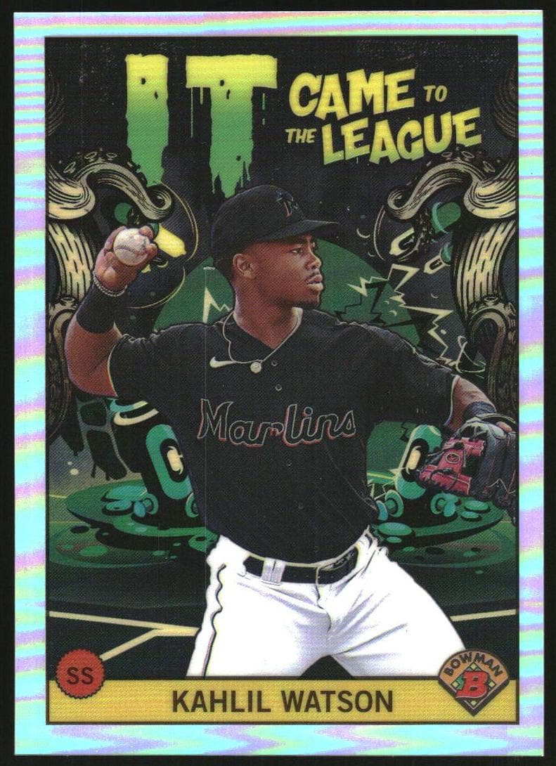 Kahlil Watson 2022 bowman Bowman Chrome