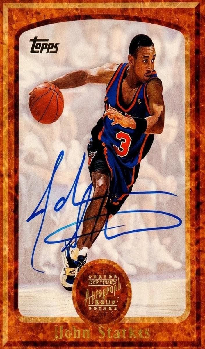 John Starks 1997 topps