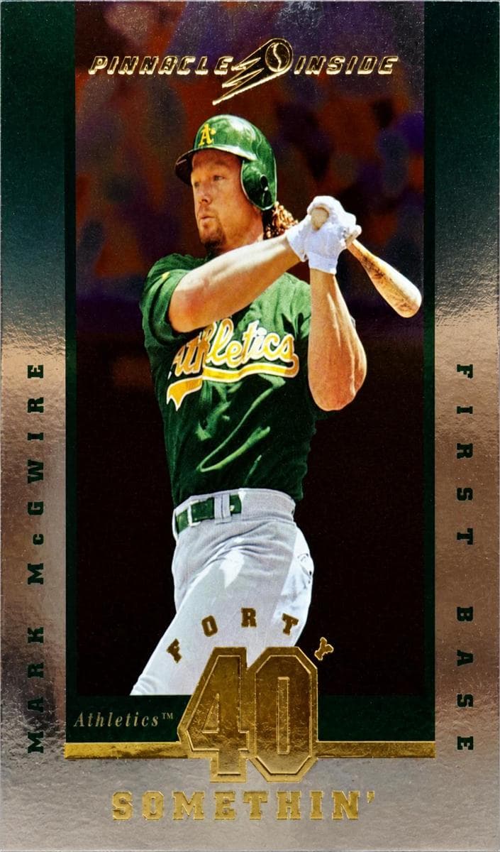 Mark McGwire 1997 unknown Pinnacle Inside
