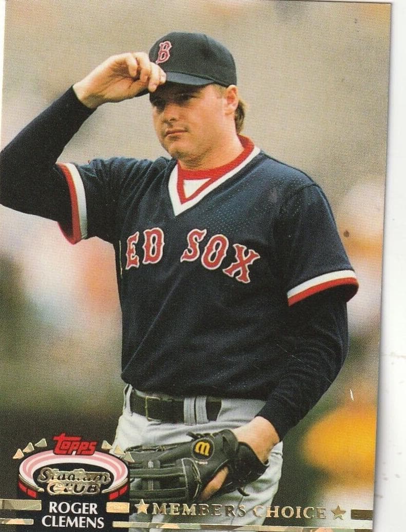 Roger Clemens MC 1992 unknown Stadium Club