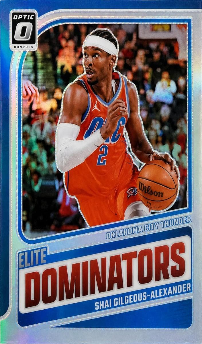 Shai Gilgeous-Alexander 2024 panini Donruss Optic