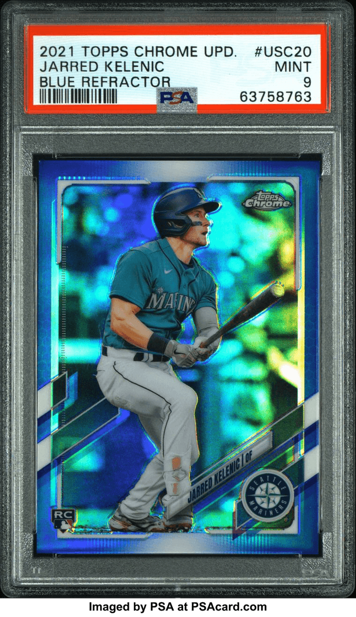 Jarred Kelenic 2021 topps Topps Chrome Update