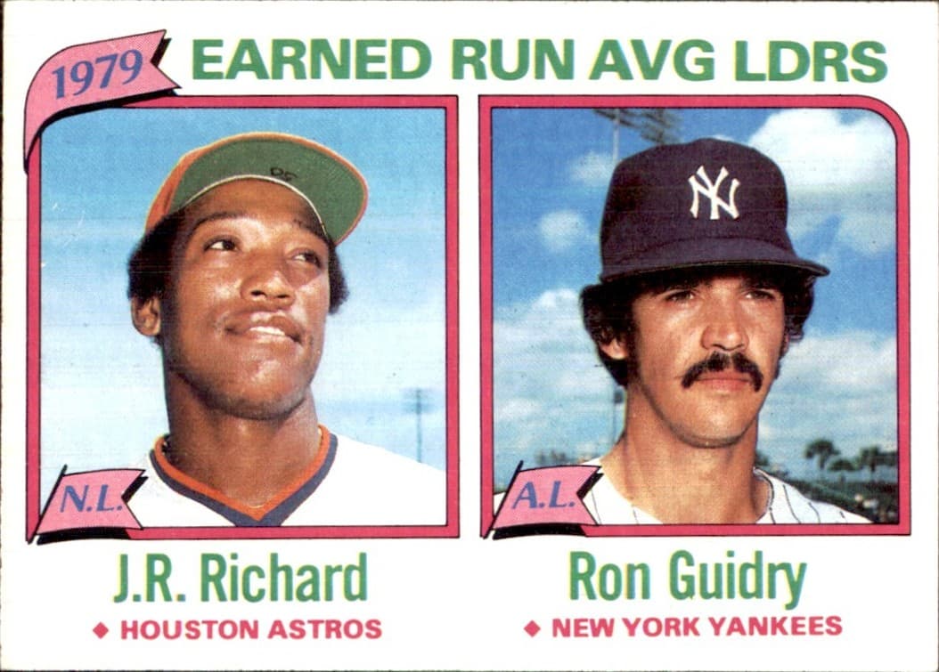 Richard Ron Guidry 1980 Topps