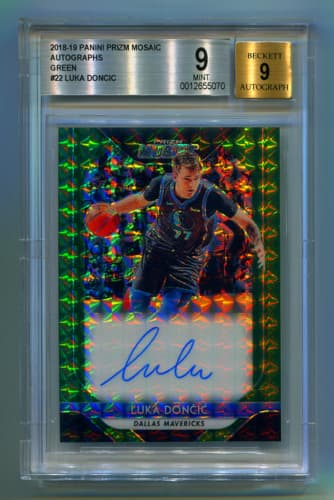 Luka Doncic 2018 panini