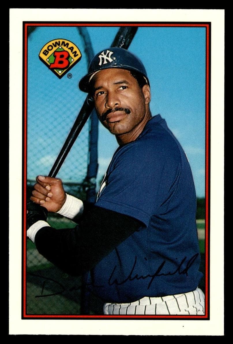 Dave Winfield 1989 bowman Bowman