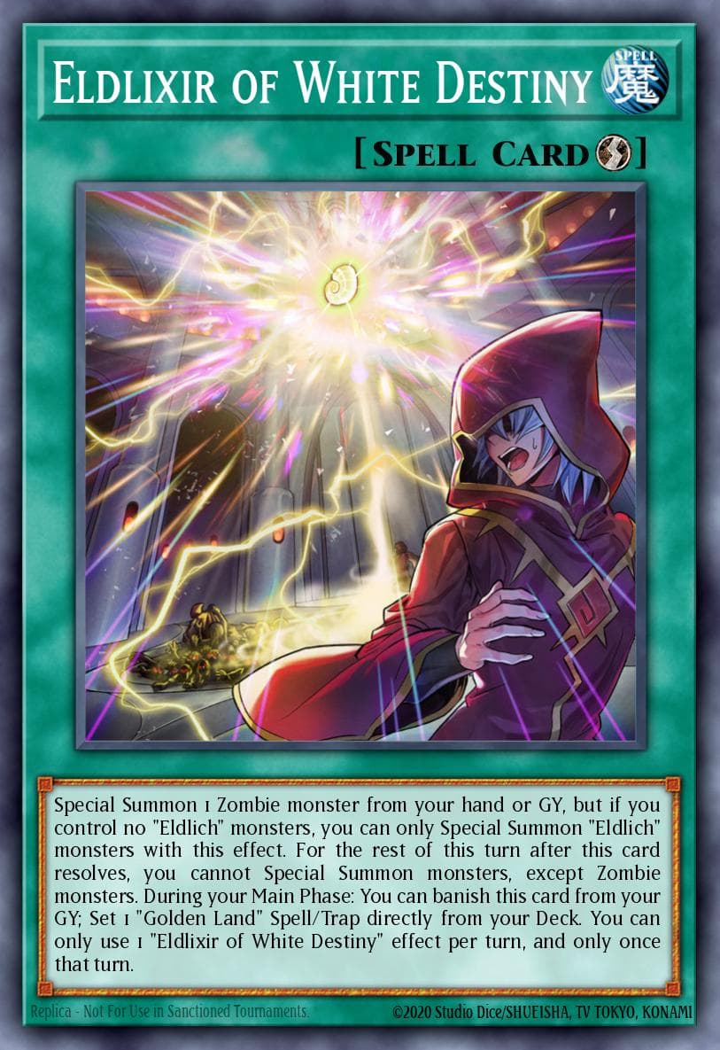 Eldlixir of White Destiny 2020 Yu-Gi-Oh! Secret Slayers