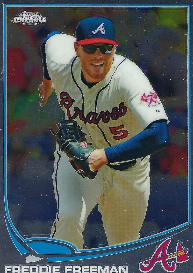 Freddie Freeman 2013 topps