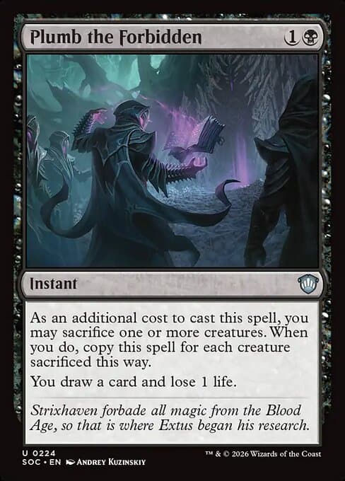 Plumb the Forbidden 2024 Magic: The Gathering