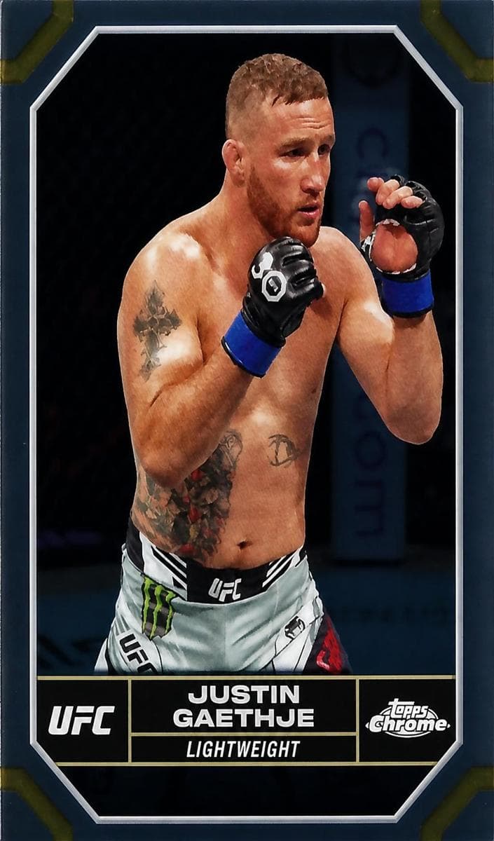 Justin Gaethje 2024 topps
