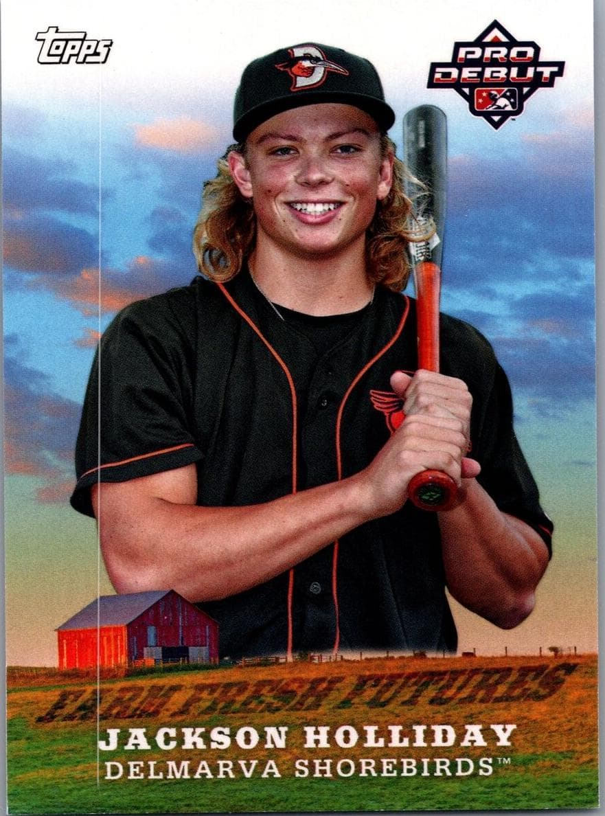 Jackson Holliday 2023 topps Topps Pro Debut