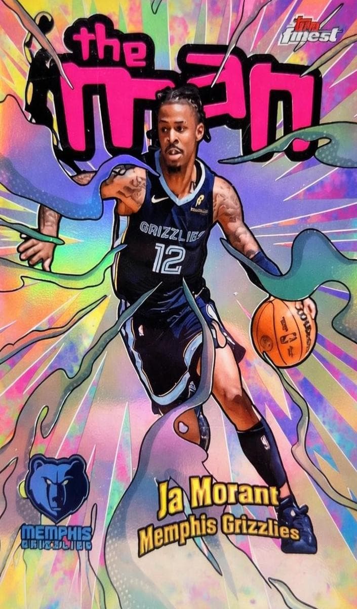Ja Morant 2025 topps Topps Finest