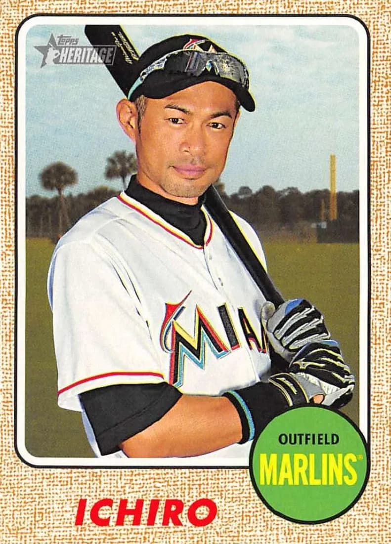 Ichiro 2017 topps Topps Heritage