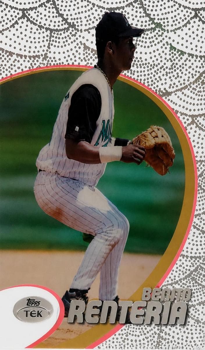Edgar Renteria 1998 topps Topps Tek