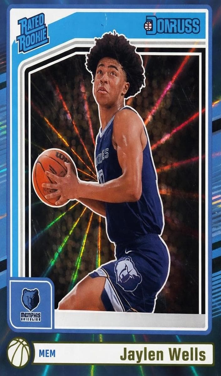 Jaylen Wells 2024 panini Donruss