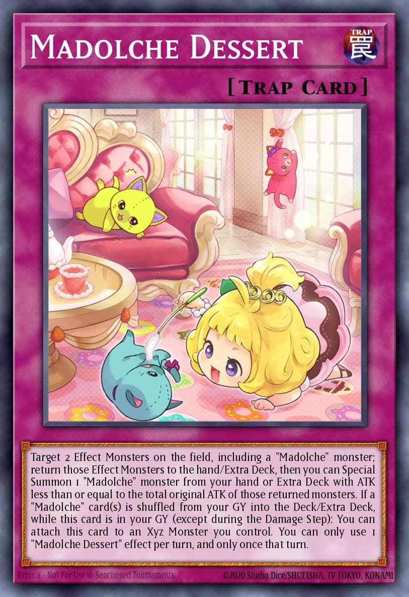 Madolche Dessert 2025 Yu-Gi-Oh! 2025 Mega Pack Tin