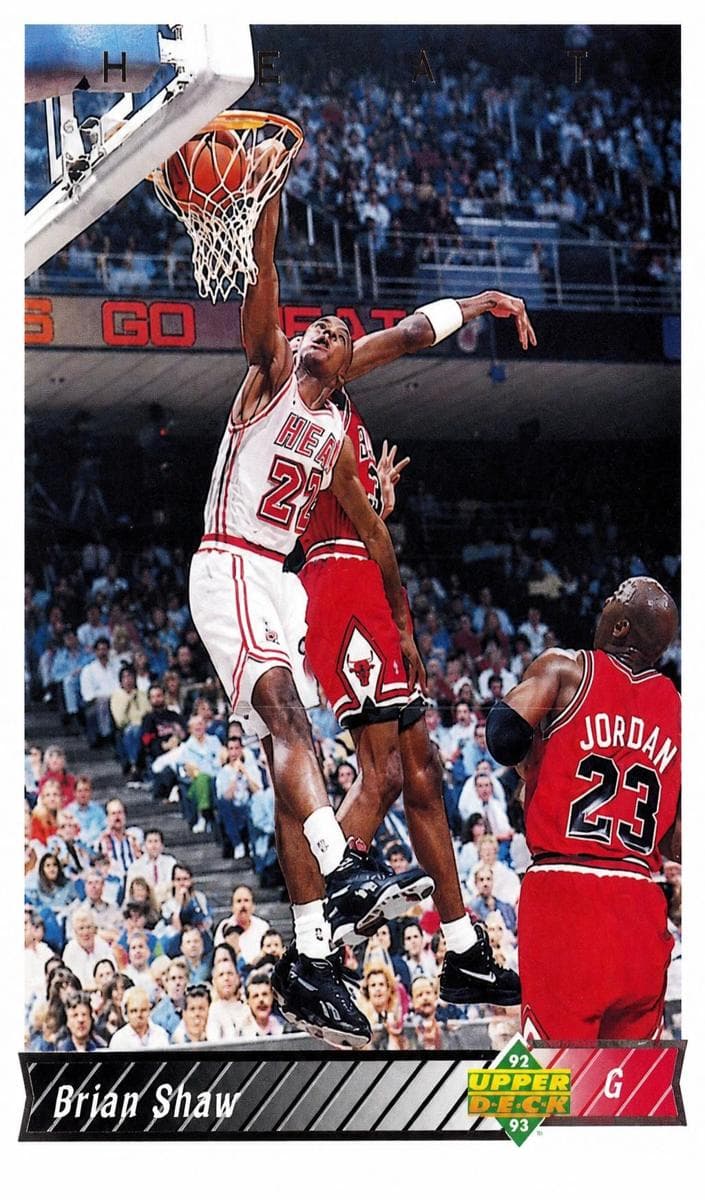 Brian Shaw 1992 upper-deck Upper Deck