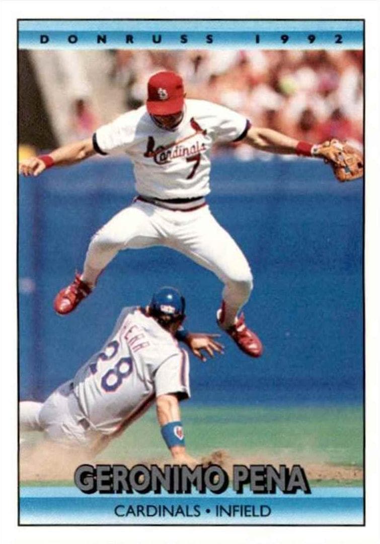 Andy Benes 1992 panini Donruss