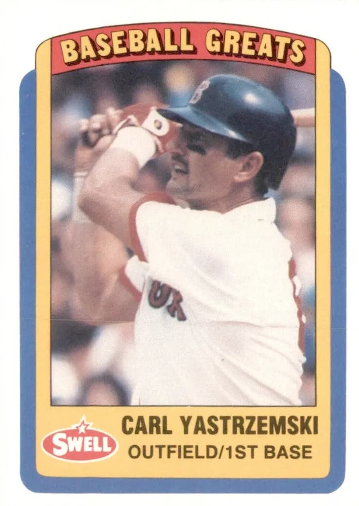 Carl Yastrzemski 1990 unknown Swell Baseball Greats