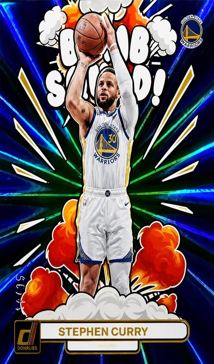 Stephen Curry 2023 panini Panini Prizm Deca