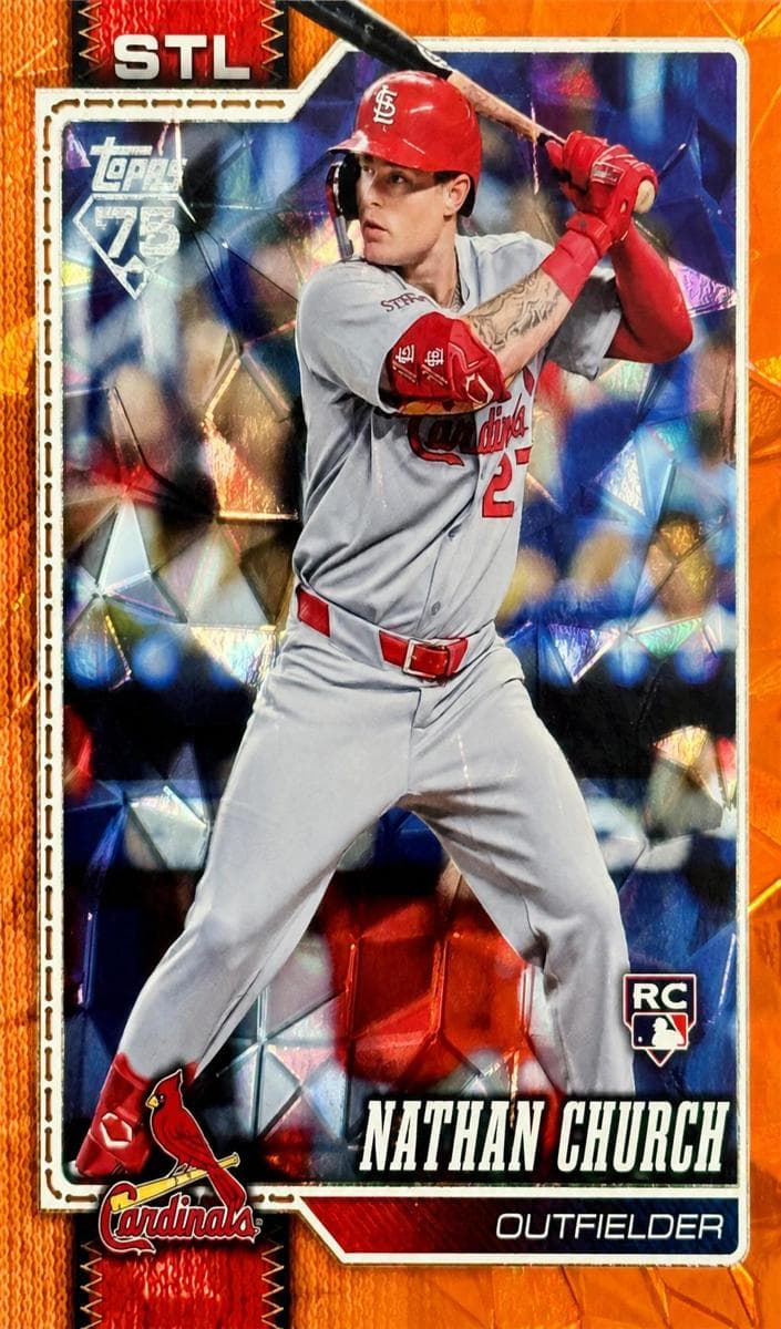 Nathan Church 2026 topps Topps