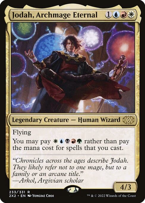 Jodah, Archmage Eternal 2022 Magic: The Gathering Double Masters 2022