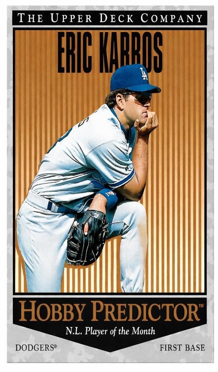 Eric Karros 1996 upper-deck Upper Deck