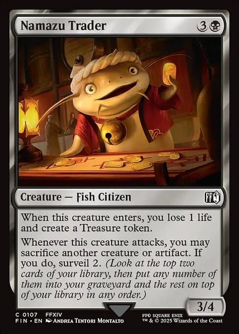 Namazu Trader 2025 Magic: The Gathering Final Fantasy