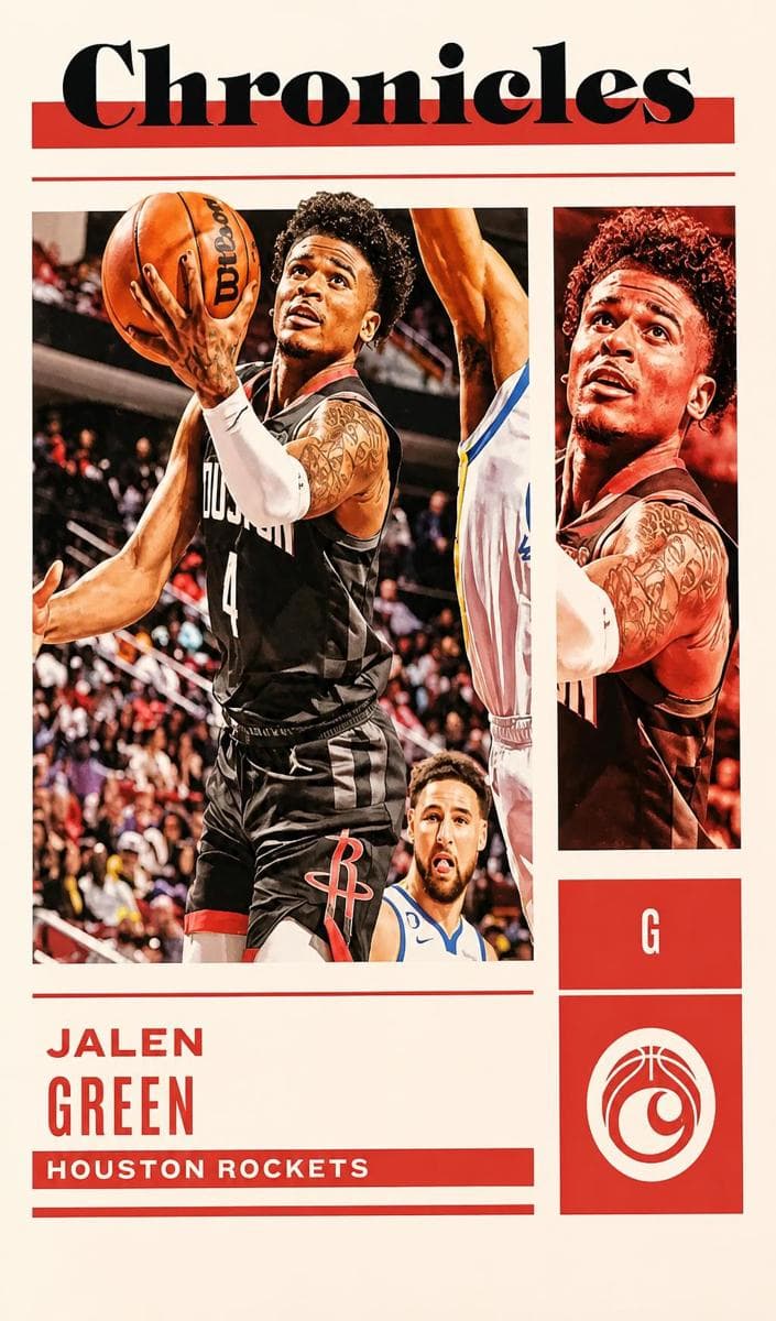Jalen Green 2022 panini