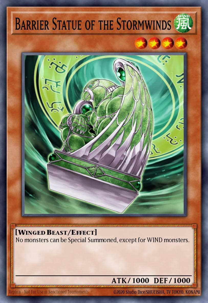 Barrier Statue of the Stormwinds 2006 Yu-Gi-Oh!