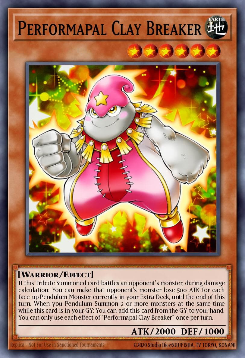 Performapal Clay Breaker 2019 Yu-Gi-Oh! Savage Strike