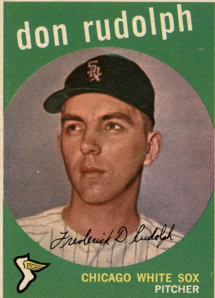 Don Rudolph 1959 topps Topps