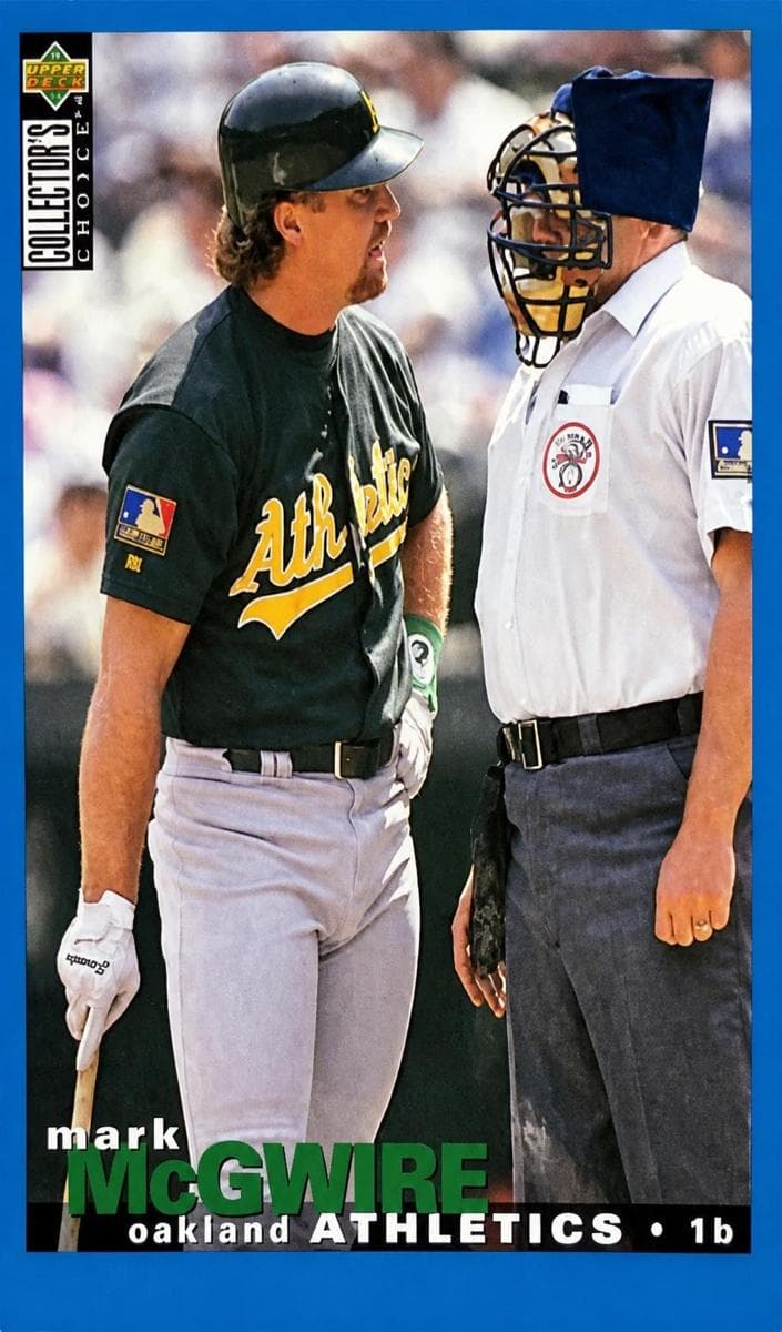Mark McGwire 1995 unknown Collector's Choice SE