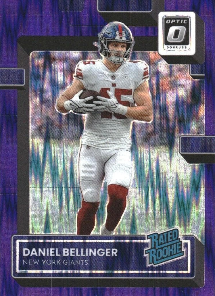 Daniel Bellinger 2022 panini Donruss Optic