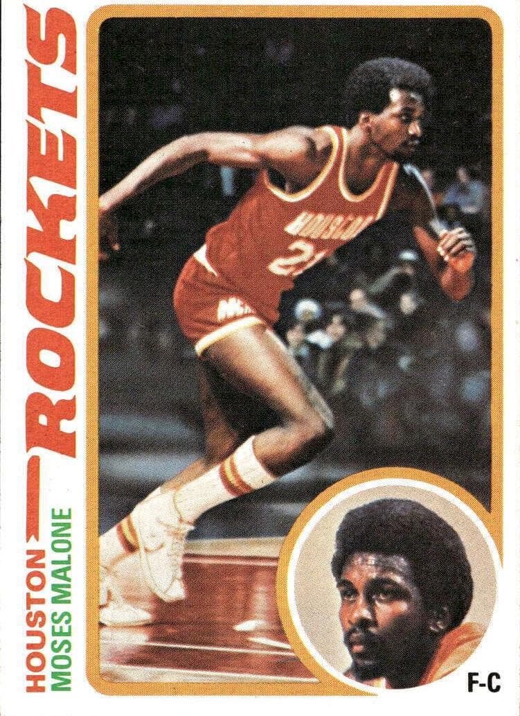 Moses Malone 1978 topps Topps