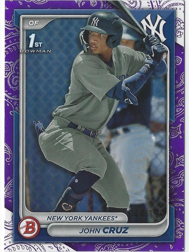 John Cruz 2024 bowman